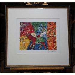 Chagall  Circus Rider  Lithograph