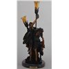 "Bacchanalia" Bronze Sculpture Lamp - Clodion