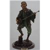 Image 1 : "Japanese With Mandolin" Bronze Sculpture - Bouret