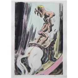 Jean-Gabriel Daragnes Original Etching