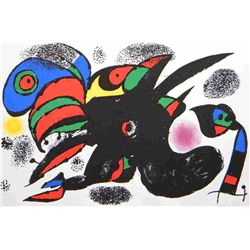 Miro Original Lithograph, 1972