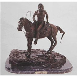 "Vigil" Bronze Sculpture - Remington