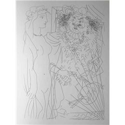 Vintage 1956 Picasso Lithograph