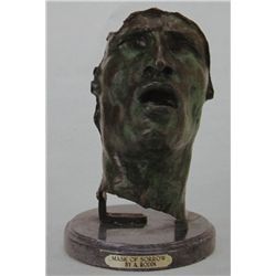  Mask Of Sorrow  Bronze Sculpture - Rodin