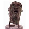 Image 2 : "Mask Of Sorrow" Bronze Sculpture - Rodin