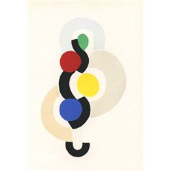 Sonia Delaunay Pochoir