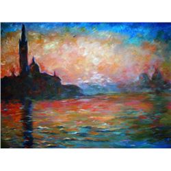 Monet  Venice At Dusk 