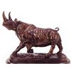 Image 2 : "Rhino" Bronze Sculpture - Bonheur