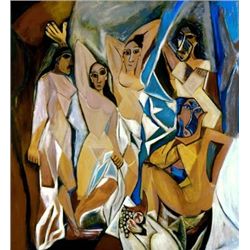 Picasso  The Women Of Avignon 