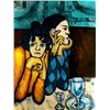 Picasso "Harlequin And His Companion"