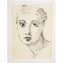 Andre Derain Lithograph "Portrait"