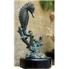 Image 1 : Seahorse Bronze Sculpture