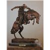 Image 1 : "Wooly Chaps" Bronze Sculpture - Remington