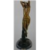 Image 1 : "Nocturne" Bronze Sculpture - Collet