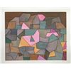 Paul Klee Pochoir "Village On The Rocks"