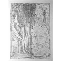 Vintage 1956 Picasso Lithograph