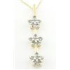 1/2ctw. Diamond & 10ky Star Pendant
