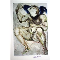 Salvador Dali Woodblock 1960