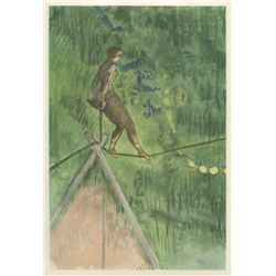 "Toulouse-Lautrec "Danseuse De Corde" Lithograph | Circus