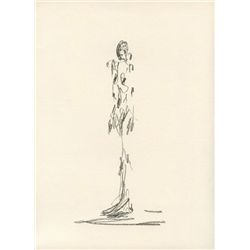 Alberto Giacometti Lithograph 1951