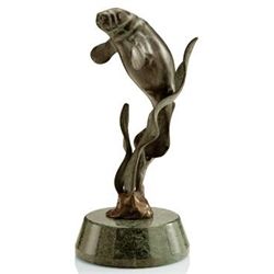 Manatee Bronze Sculpture