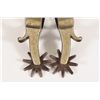 Image 3 : Pair of Silver Overlaid Spurs