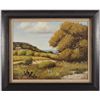 Image 1 : Maldonado Texas Farm Scene Oil on Canvas