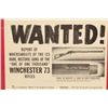 Image 3 : Winchester 1873 One of One Thousand Wanted Poster