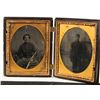 Image 2 : Two Civil War Tintype Photographs