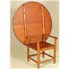 Image 1 : Early American Chair Table