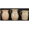 Image 1 : Collection of 3 Stoneware Pitchers