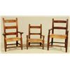 Image 1 : Set of Three Antique Child's Chairs
