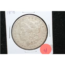 1878 Silver Morgan $1