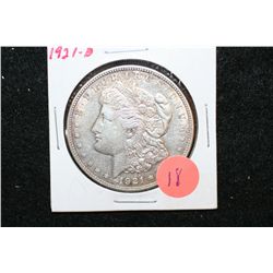 1921-D Silver Morgan $1