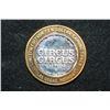 Image 2 : Circus Circus Limited Edition Two-Tone $10 Gaming Token, .999 Fine