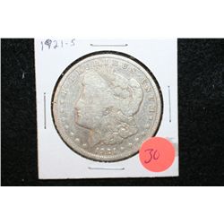 1921-S Silver Morgan $1