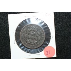 1832 Large One Cent