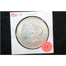 1921-D Silver Morgan $1