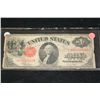Image 1 : 1917 United States Note $1, Red Seal, Large Washington Bill