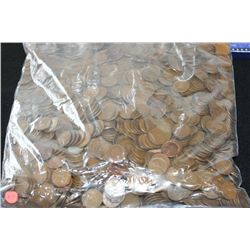 Wheat Back Penny, Various Dates & Conditions, Lot of 2,500