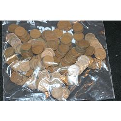 Canada One Cent, Various Dates & Conditions, Lot of 185