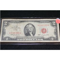 1963 United States Note $2, Red Seal