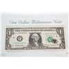 Image 1 : 1999 US Federal Reserve Note $1, Atlanta GA Reserve, "Millennium Note"