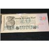 Image 1 : 1923 German 20 Swanzig Millionen Mark Foreign Bank Note
