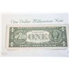 Image 2 : 1999 US Federal Reserve Note $1, Atlanta GA Reserve, "Millennium Note"