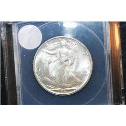 1947 Walking Liberty Half Dollar, ANACS Graded MS63