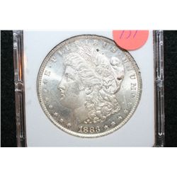 1883-O Silver Morgan $1, MCPCG Graded MS62