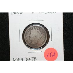 1886 V-Nickel, Key Date