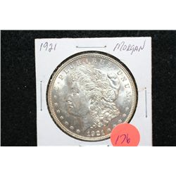 1921 Silver Morgan $1