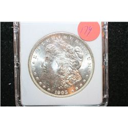 1903-O Silver Morgan $1, MCPCG Graded MS60